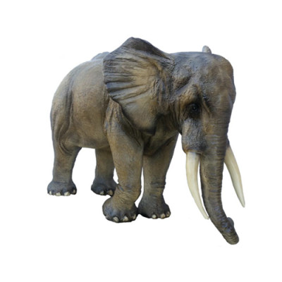 Dekoracja Słoń Naturalnej wielkości Figurka Posągi Rzeźba Figurki słonia 200cm