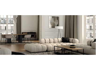 Narożnikowa kanapa Sofa L-Shape Biały Sofy Nowoczesny Salon Włókienniczy Podkładka Design Narożnik Nowość