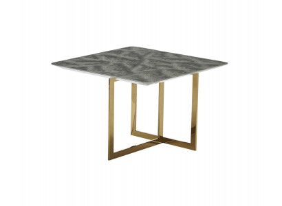 Stolik Szary stoły Modern Drewno Design Meble Luksusowy stolik kawowy