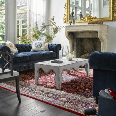 Chesterfield Sofa Couches Podkładka Ustawić Couch Podkładka Materiał Skóra