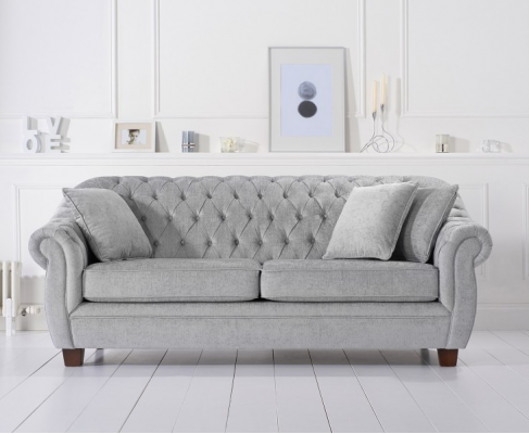 Chesterfield Sofa Couch Podkładka Materiał Kanapy Podkładka Ustawić 3-osobową