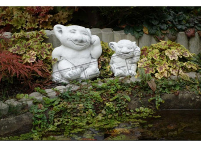 Troll 26cm Rzeźba Design Figura Rzeźba Statua Ogrodowa Rzeźby Figury Statuetki 101008