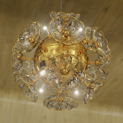 Żyrandol Elite Bohemia Flower Lampa sufitowa Designer luksusowa lampa sufitowa.