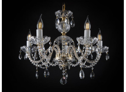 -Żyrandol kryształowy Bohemia lampa plafon wisząca lampa wisząca