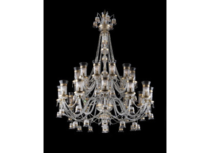 XXL Łaźnia Kryształowy Żyrandol Lampa Wisząca 24 Lampy Oświetlenie Sufitu