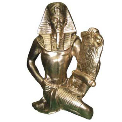 Egipt Rzeźba Ramses II Statua z tworzywa sztucznego Figury Rzeźby Styl Antyczny 25 cm