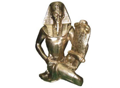 Egipt Rzeźba Ramses II Statua z tworzywa sztucznego Figury Rzeźby Styl Antyczny 25 cm