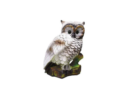 Sowa Ptak Ogród Dekoracja Posąg Rzeźby Figurki Rzeźba 51 cm Nowa Dekoracja