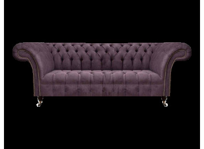 Elegancki trzyosobowy Chesterfield - Nowoczesne 3-osobowe sofy do salonu