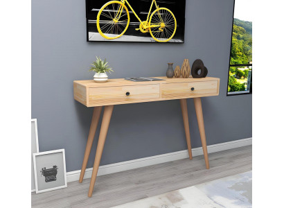 Wysokiej jakości konsola Beżowy Design Drewniany Stół Konsola Konsolowe