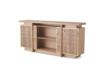 Plik szufladowy Sideboard Biuro Prostokątny Wyposażenie biurowe Brązowy