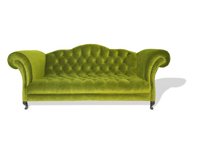 Fotel Chesterfield 3-osobowy tapicerowany kanapa projektant kanap w zestawie SL Sofa 50.