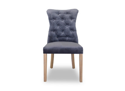Designerski fotel Krzesło Chesterfield Podkładka Krzesła Gastro jadalnia New Ashley