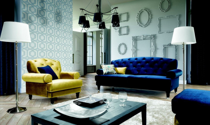 Klasyczny Design Zestaw sofowy 3+1 Sofa Kanapa Podkładka Chesterfield Zestaw Sof Nowość