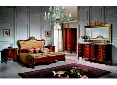 Klasyczne łóżko Chesterfield Meble Swarovski Stones Podwójna podkładka do łóżka