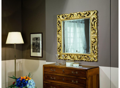 Design Duży połysk ścienny Lustro Antyk Vintage Classic Ściana Baroque Rokoko Nowość