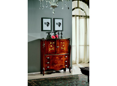 Meble Drewno Style Baroque Chic Szafa Kredens Szafki Projektant włoski