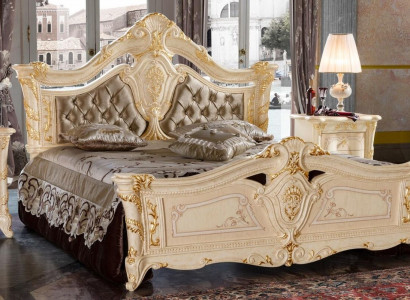 Design Luksusowe Łóżko Hotelowe Dwuosobowe Nowe Sypialnia Solidny Drewno Podkładka