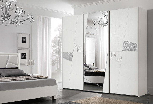 Szafki Włochy Szafa Szafa Luksusowe Drzwi Przesuwne Design Drewno Modern