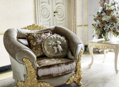 Fotel Luxury Fotel Meble Nowy Salon Sofa Jednoosobowa Kanapa Lounge Club Hotel