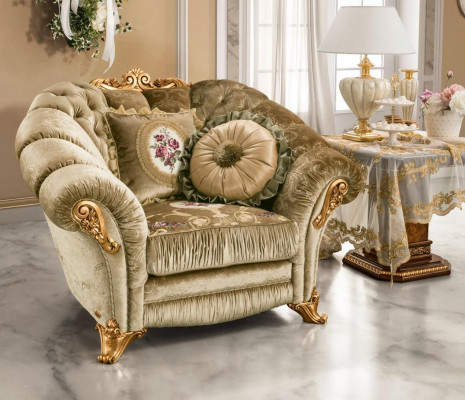 Projektant Lehn Krzesło Podkładka Sofa miejsce siedzące Barokowy Rokoko Salon Fotel Lounge