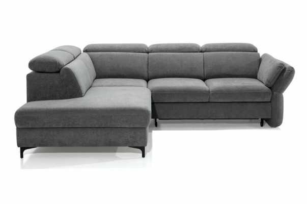 Mega wygodna rozkładana sofa z luksusową tapicerką i nowoczesnym stylem