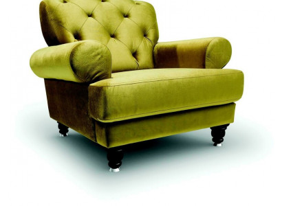 Chesterfield 1 miejsce siedzące Relaks Fotel Club Lounge Sofa Krzesło TV Podkładka