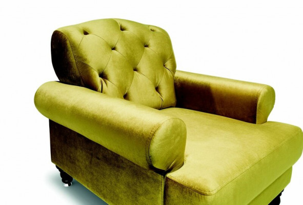 Chesterfield 1 miejsce siedzące Relaks Fotel Club Lounge Sofa Krzesło TV Podkładka