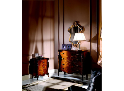 Włoskie meble Design Kredens Kredens Brown Luxury Drewno Designer Style