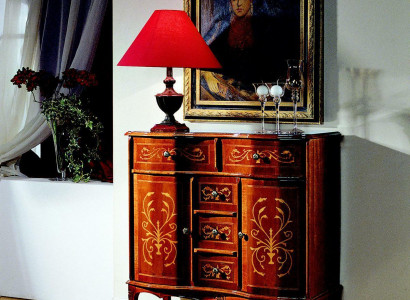 Luksusowe Kredens Baroque Komody Design Szafki Drewno Włoskie Meble