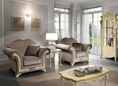 Gablota Drewno Luksusowe Szafki Klasyczne Szafy Design Szkło Włoskie Meble