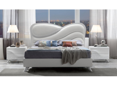 Łóżko Podkładka Design Luksusowe podwójne łóżko hotelowe Sleep Pokój Ramy łóżek Drewno