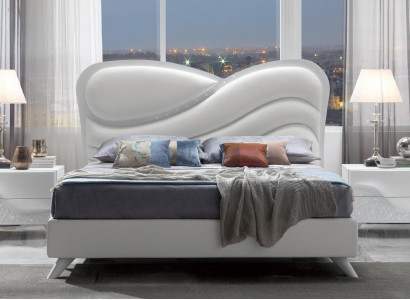 Łóżko Podkładka Design Luksusowe podwójne łóżko hotelowe Sleep Pokój Ramy łóżek Drewno