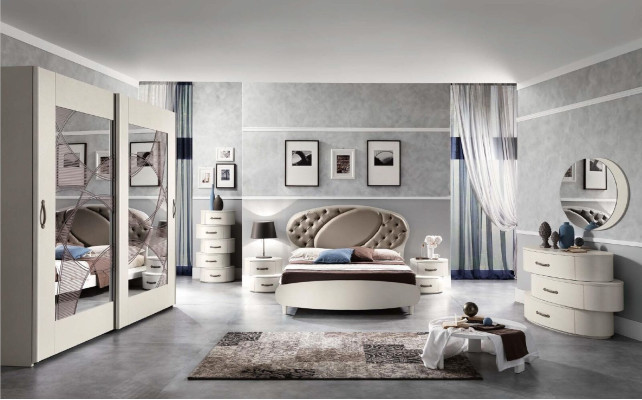 Kredens Sidebaord Komody Szafa Design Luxury Szafki Drewno Sypialnia Meble