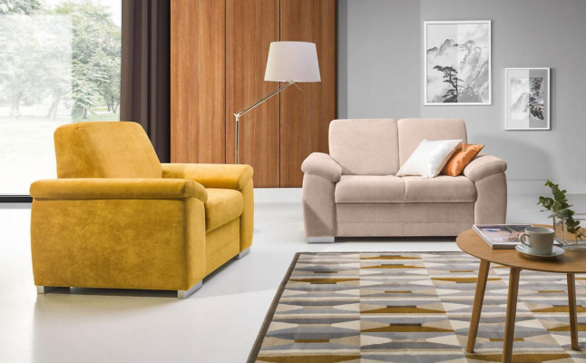 Design 2 miejsce do siedzenia Relaks Sofy Club Lounge Sofa Włókienniczy Podkładka Kanapa Materiał Kanapy