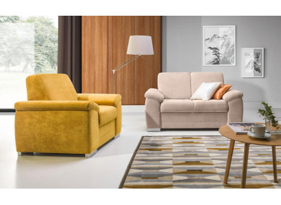 Design 2 miejsce do siedzenia Relaks Sofy Club Lounge Sofa Włókienniczy Podkładka Kanapa Materiał Kanapy