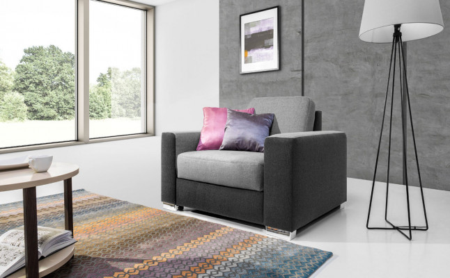 Design Relaks Club Fotel Lounge Krzesło TV Podkładka Couch Material 1 miejsce siedzące Sofa