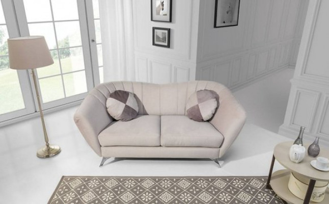 Sofa 2-miejsce do siedzenia w eleganckim i nowoczesnym stylu doskonale wpasuje się w każde wnętrze