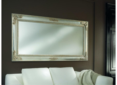 lustro ścienne Antique Lustro Baroque Antyk Drewno 187x97 lustro wiszące Meble Rama