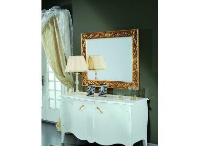 lustro ścienne Lustro Bad Przedpokój Design Salon Antyk Stil Szkło Vintage Baroque Rokoko