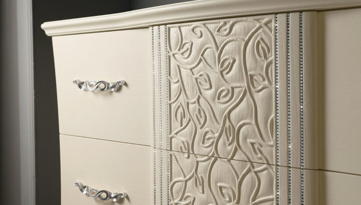 Kredens Szafa Luxury Półka konsola Włochy Meble Drewniana Szafka Komody Nowoczesne Drewno