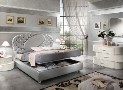 Chesterfield Łóżko Regały Łóżko tapicerowane Podwójne łóżko Hotel bed Classic Meble