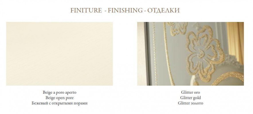 Łóżko Beżowe łóżko drewniane Sypialnia Design łóżka Italian Art Deco Włochy Nowe