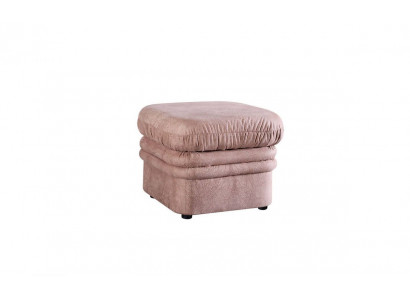 Podnóżek Lounge Stołek XXL Club Ottoman Pufa Materiał Włókienniczy Design
