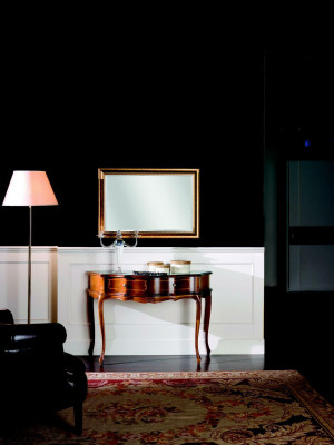 Design Luxury Meble Style Baroque Stół konsolowy konsola Tabela Drewno Kredens