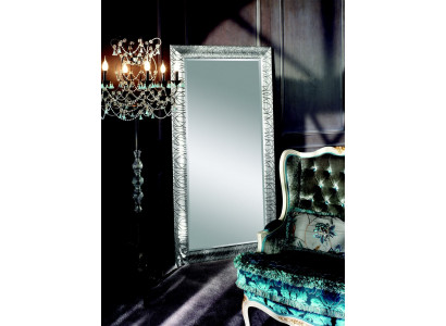 Lustro lustro ścienne designe deski podłogowe salon łazienka Drewno Szkło design SP7690 połacie
