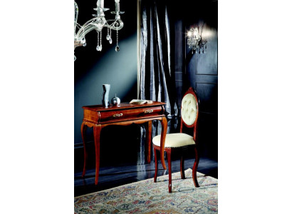 Design Meble Stół konsolowy Brązowe Meble Styl Barokowe Drewno Włoskie Meble Nowe