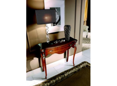 Drewno Włoskie Meble Stół konsolowy Brązowe Meble Styl Barokowy Design Meble Nowe