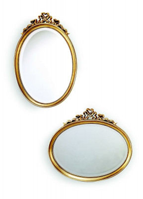 Klasyczny Designer Lustro Duży połysk ścienny Retro Barokowy Rococo Gold SP7630