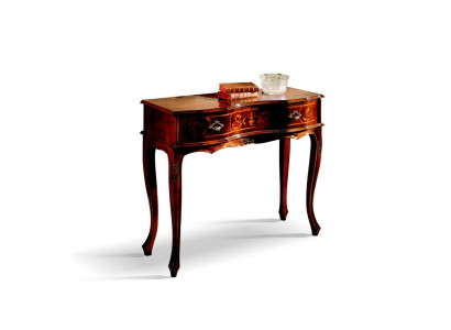 Drewno Włoskie Meble Stół konsolowy Konsole Brown Meble Style Baroque Design